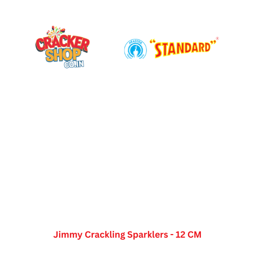 Jimmy Crackling Sparklers - 12 CM